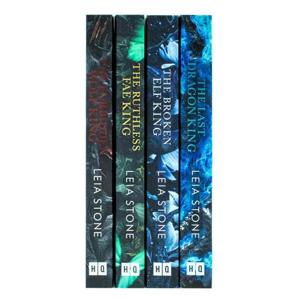 Leia Stone 4 Book Set The Last Dragon King, The Broken Elf King & more