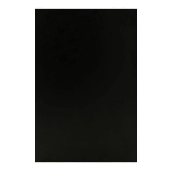 Sleek black Helios LED shop counter set featuring a CM60 counter and two K900 stools, designed for modern retail spaces