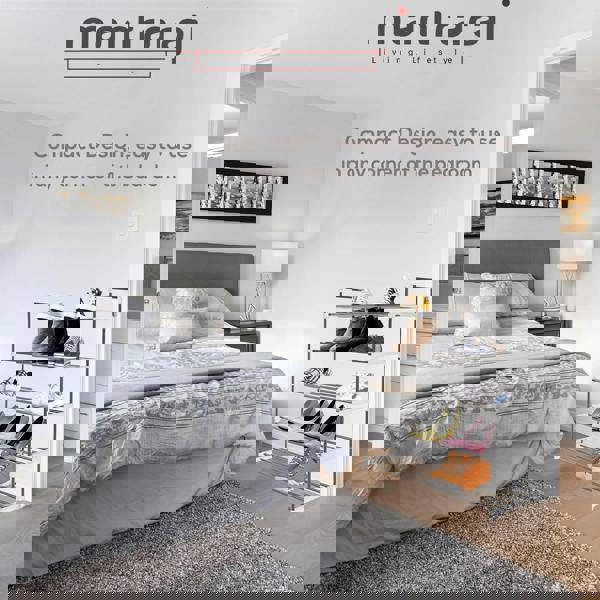 MANTRARAJ 5 Tier Heavy Duty Metal Shoe Quick Assembly Shoe Rack Shoe Storage Cabinet Holds Upto 20-25 Pairs