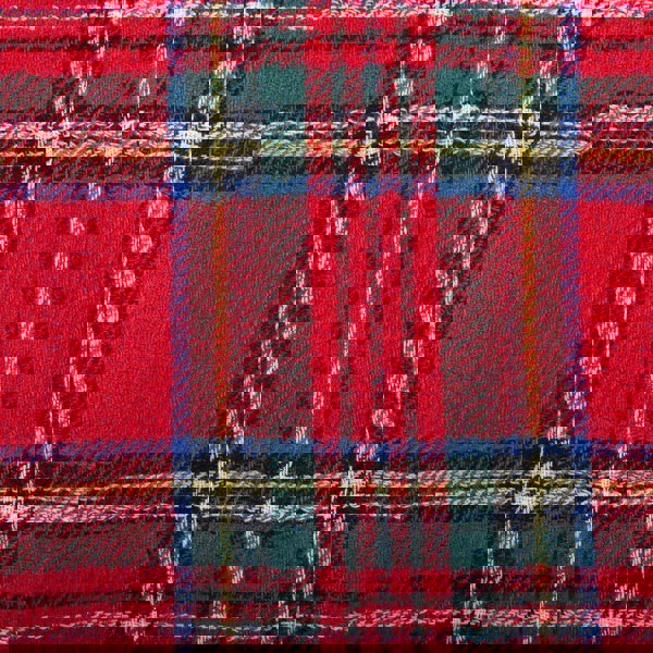 Stylish and Versatile Lightweight Reversible Tartan Merino Scarf