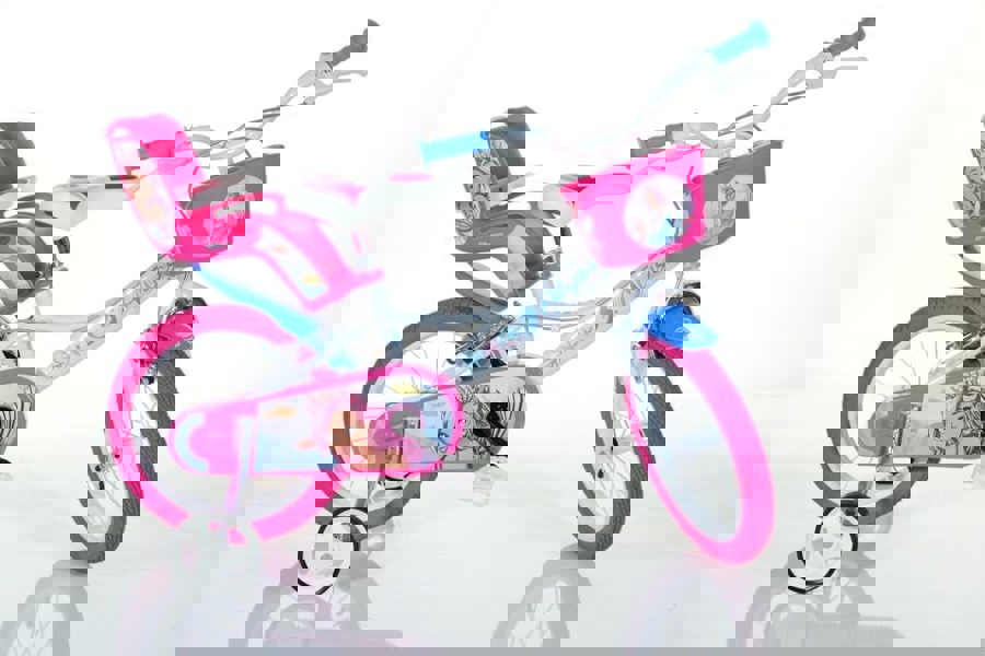 Dino Bikes Dino Alyssa 14" Kids Bike - White/Pink