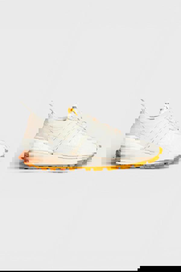 Lanvin Nylon Bumper Sneaker 130th Anniversary Beige