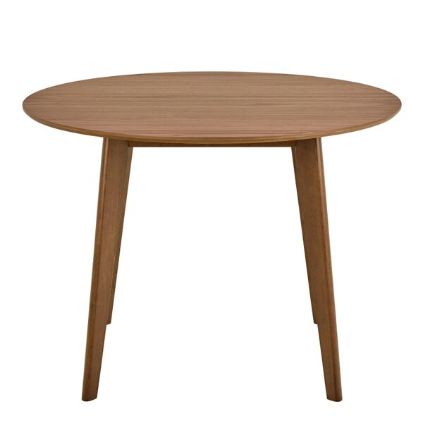 Wyld Haus Saffron Small Walnut Wood Effect Round Dining Table