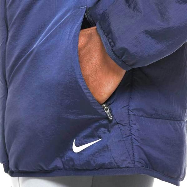 Nike Jacket   in  Silver