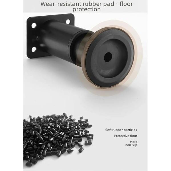 Havendro 720-1100mm Adjustable Support Legs for Kitchen Worktop Desk Breakfast Bar Black