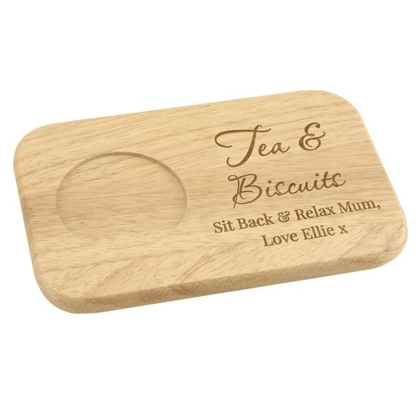 Personalised Memento Company Personalised Wooden Coaster Tray