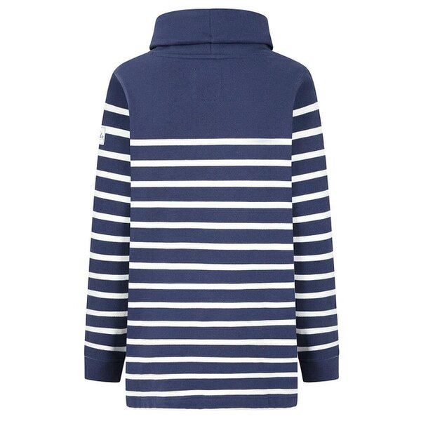 Lazy Jacks LJ20S - Striped Roll Neck Sweatshirt - Twilight