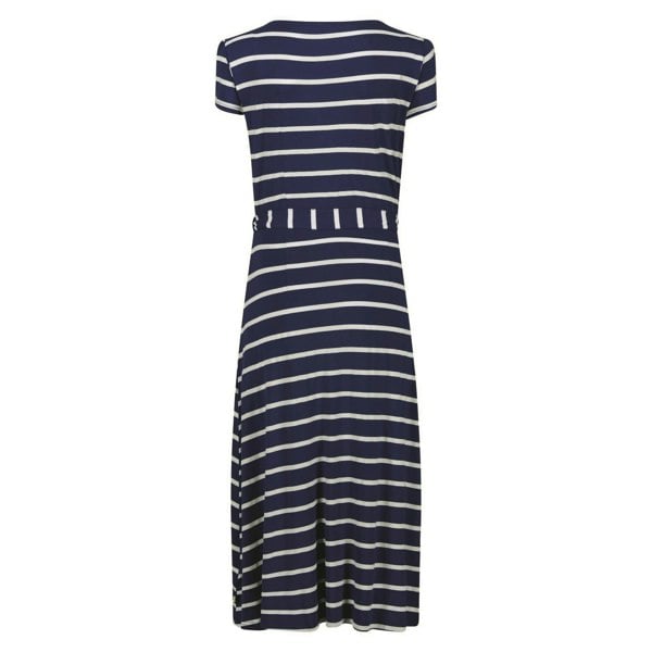 Regatta Womens/Ladies Maisyn Stripe Shirt Dress - Navy/White