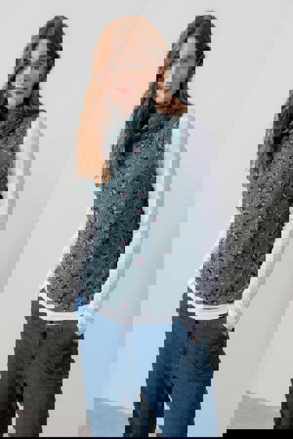 Hawthorn Cowl Neck Tank Top Sea Mist | Lily and Me Clothing