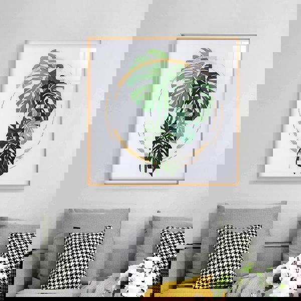 Garden Framed Wall Art Print 70*70cm-Weilai-Weilai Concept