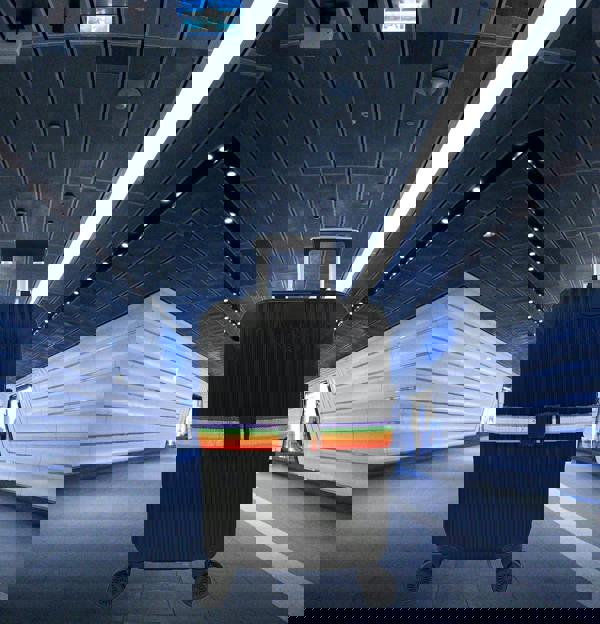 KAV 4 Pack Rainbow Luggage Straps - Heavy Duty, Suitcases Belts with Quick-Release Buckle, Non-Slip Belts for Travel Accessories Adjustable Bag Strap