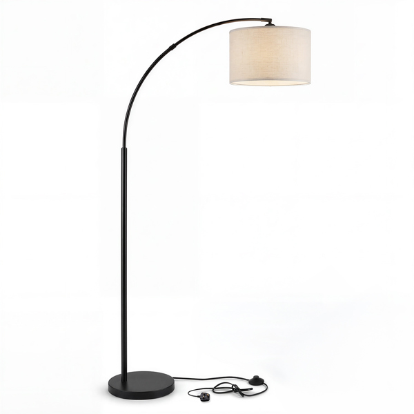 Emitto Floor Lamp Dimmable Standing Reading Light LED Colour Temperatures Black