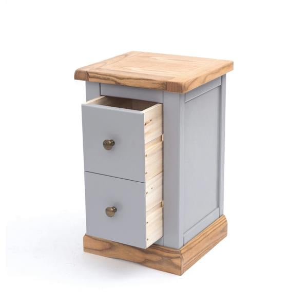 Cabinet Bits Biccari 2 Drawer Petite Bedside Table
