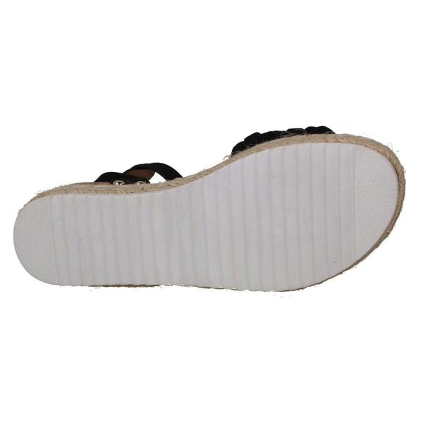 Spot On Ladies Spot On Wedge Flatform Sandals F12021