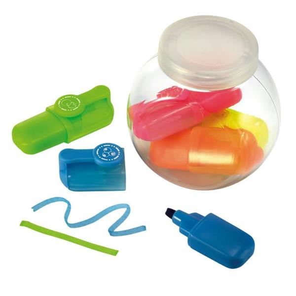 MidOcean Fun For Five Highlighter (Pack of 5) - Multicoloured - 