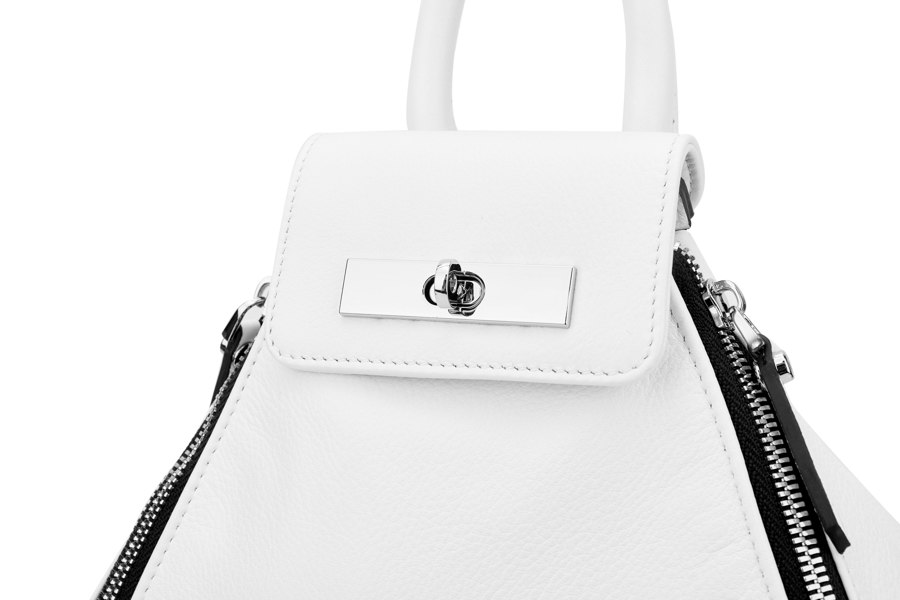 KeriKit England Aryella Leather Rucksack - White (Limited Edition)