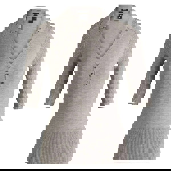 Boss Women's Fatirame Button Sweater Top - Grey