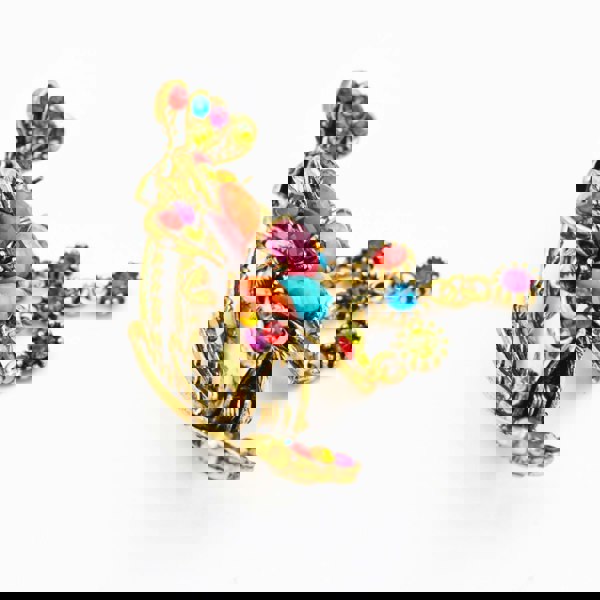 flower hair accessory jaw clip