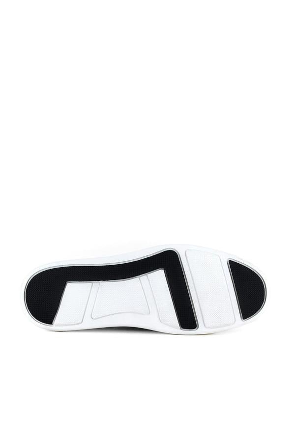 VINYL DISC PRINTED SLIP ON LEATHER SNEAKERS - Premium Men's Patterned Shirt by Claudio Lugli | Bold Design, Tailored Fit, Best Printed Shirts