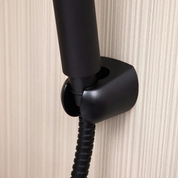 Flode Glan | Bath Shower Mixer | Including Handset and Holder | Matt Black