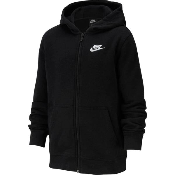 Nike Childrens/Kids Full Zip Hoodie - Black - 