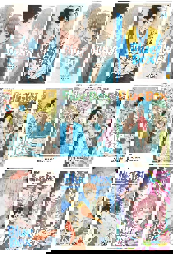 Blue Box Volume 11-19 Series 9 Books Collection Set by Kouji Miura