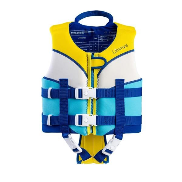 Limmys Premium Neoprene Swim Vest - Sunshine Blue