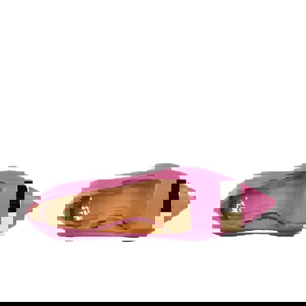 Embassy London Piccadilly - Pink -  Women’s Leather Kitten Heel Pump