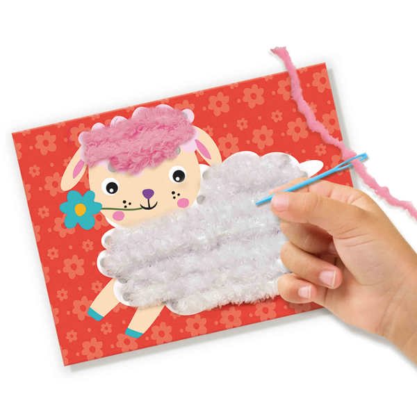 SES Creative Fluffy animal embroidery
