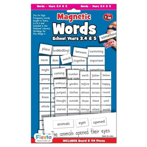 Fiesta Crafts Magnetic First Words - Years 3;4;5