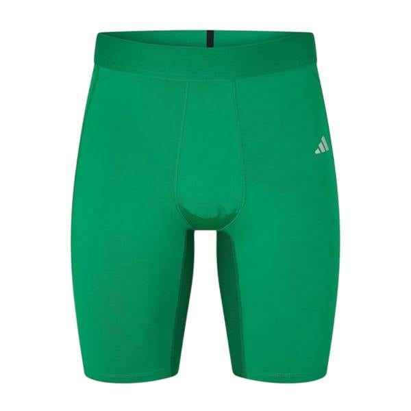 Adidas Mens Techfit Aeroready Cycling Shorts - Team Green - 