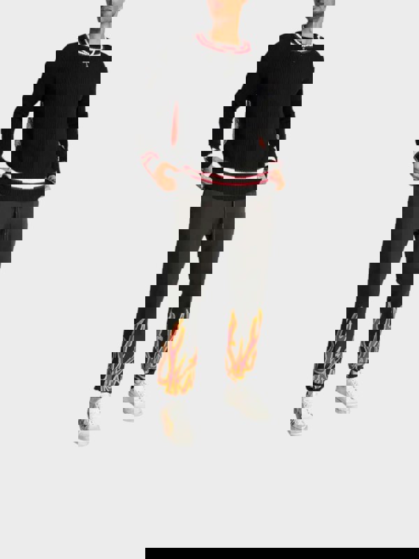 Palm Angels Gd Graffiti Flames Sweatpants