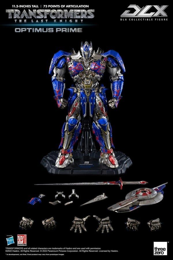 Threezero DLX Optimus Prime Transformers The Last Knight Articulated Figure threezero TZ04570W0