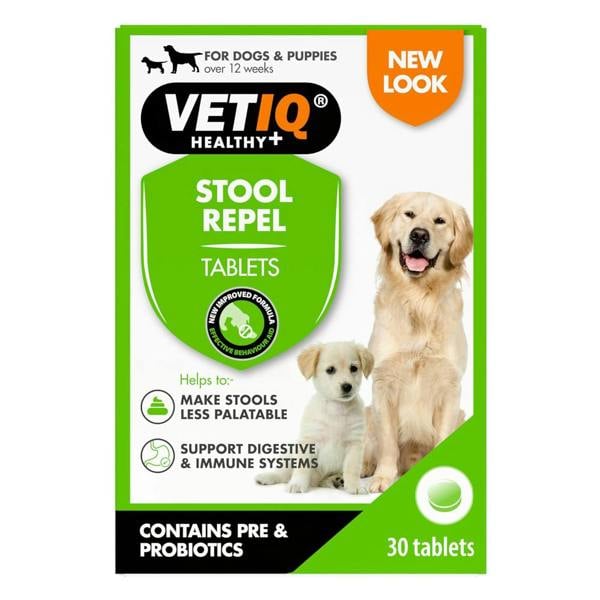Mark & Chappell M&C Vetiq Stool Repel 30 Tablets