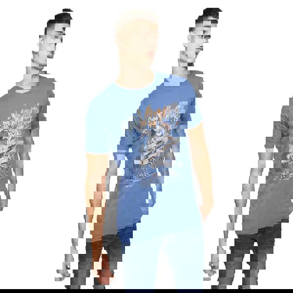 Crosshatch Mens Jerome Assorted Designs T-Shirt (Pack of 5) - Multicoloured - 