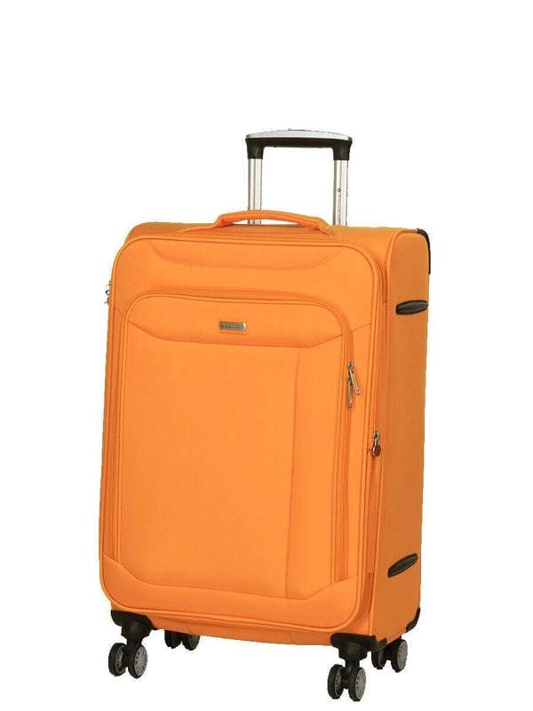 Snowball Soft Lightweight Dual 4 Wheel Suitcase Luggage