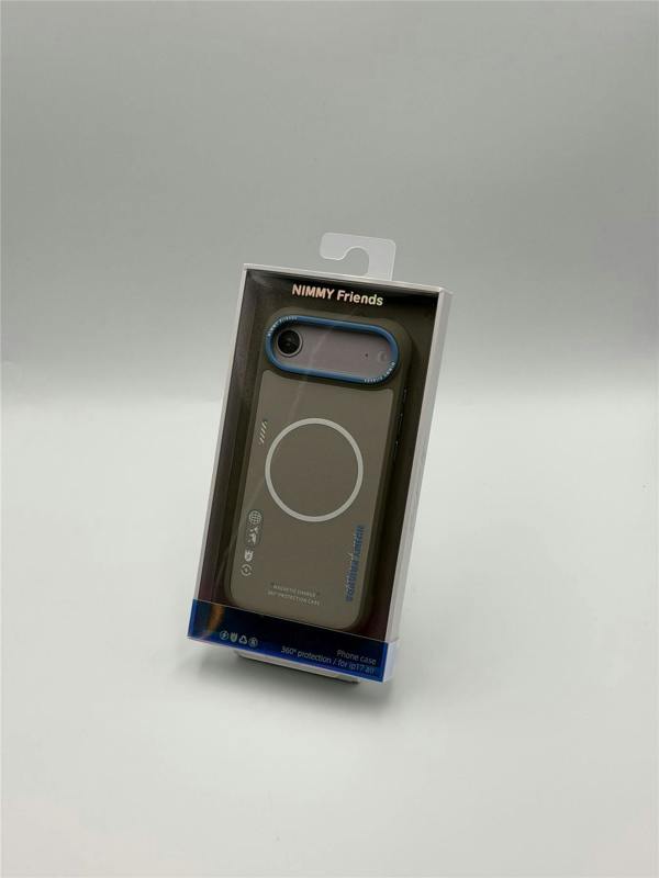 Nimmy Friends Nimmy Cool & Cute 2.0 Case with MagSafe for iPhone 17 Air 6.5" Grey Blue - N-YJKM-CX2.0-IP17-AIR-05