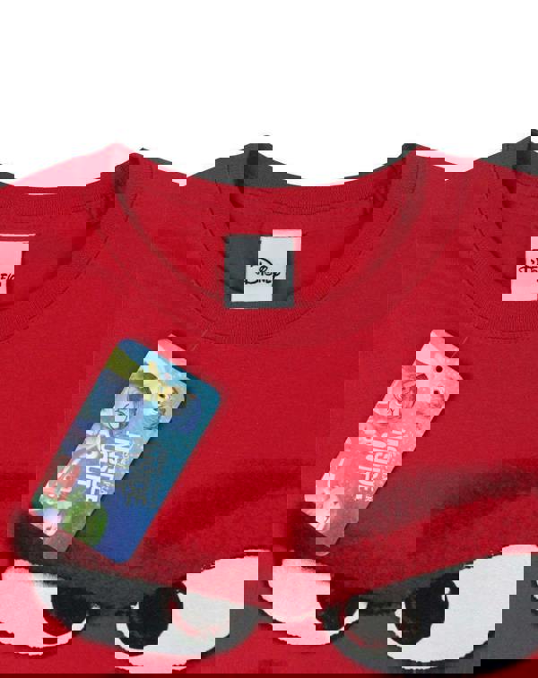 Disney Boys Red Anger Short Sleeved T-Shirt