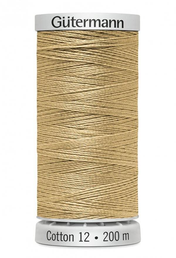 Gutermann No 12 Sulky Cotton Embroidery Thread 200m Cotton Thread Suitable For Embroidery