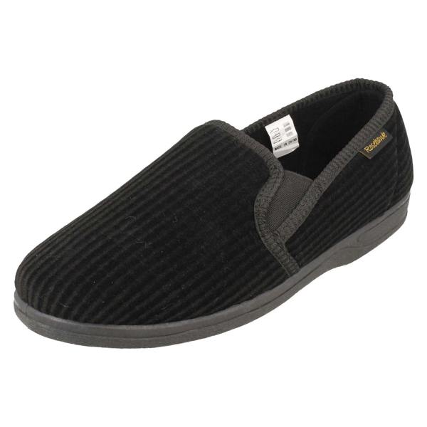 Rosebank Mens Rosebank Twin Gusset Indoor Slippers Ashley