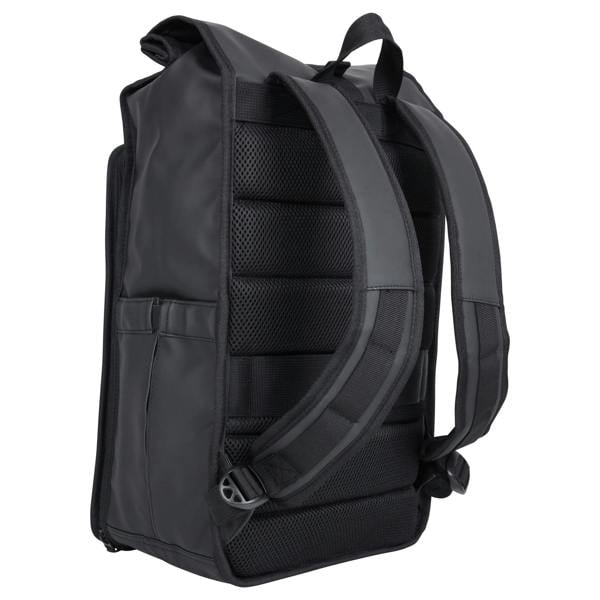 Mountain Warehouse Commuter Roll Top 22L Backpack - Black - 