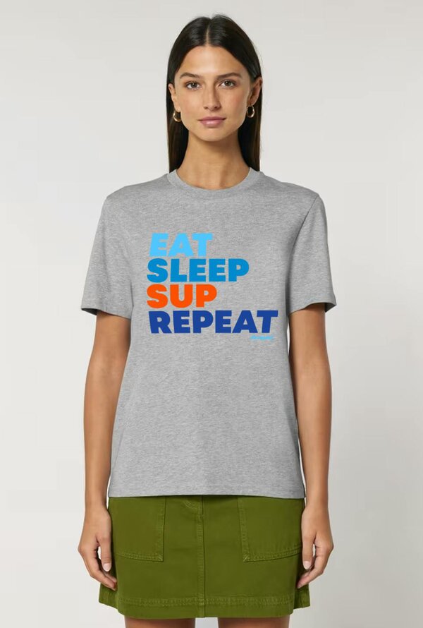 Aquaplanet Organic Cotton Eat, Sleep SUP Repeat T-Shirt
