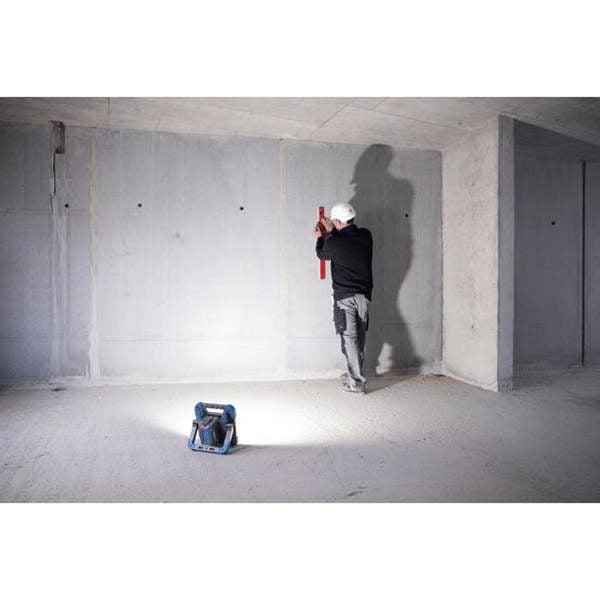 Brennenstuhl Rechargeable LED Work Light BS 5000 MA - Compatible with Bosch Professional 18V Battery
