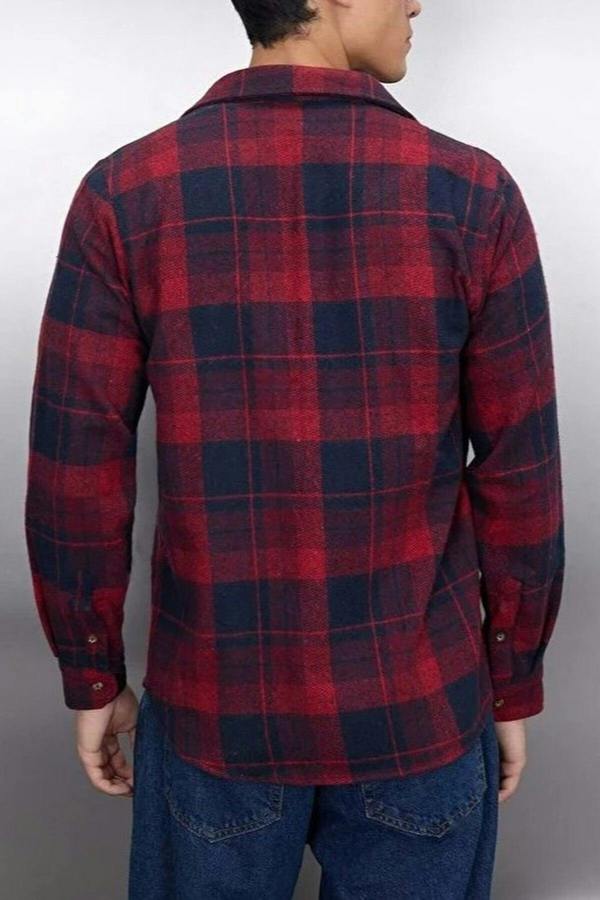 WOVCOR Double Pocket Lumberjack Argyle Men’s Shirt