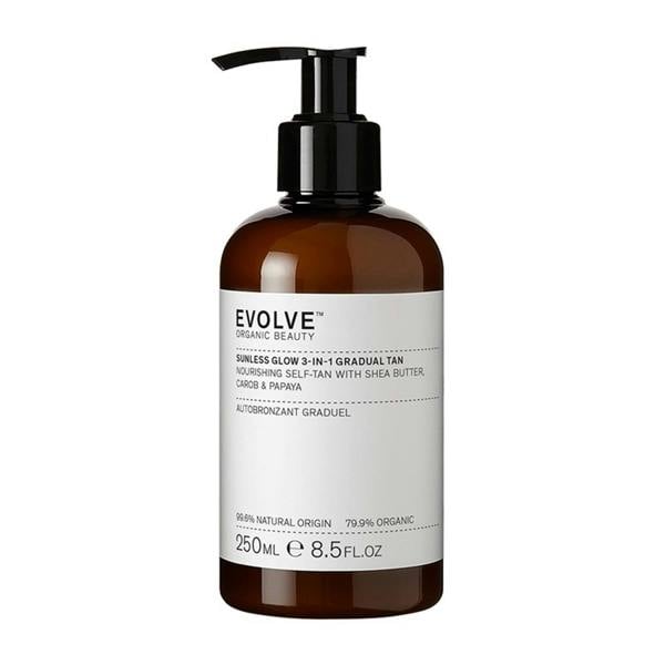 Evolve Beauty Sunless Glow 3-in-1 Gradual Tan 250 ml