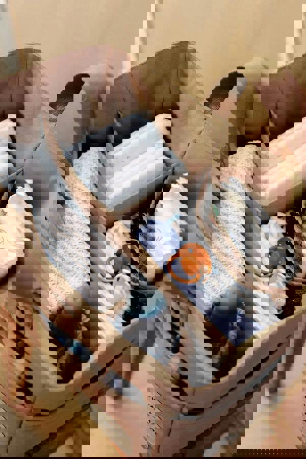 Tiba + Marl T+M Canvas Organiser Caddy / Pocket Tote Insert Desert