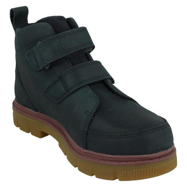 Clarks Boys Clarks Padded Collar Ankle Boots Lorcam Hi O