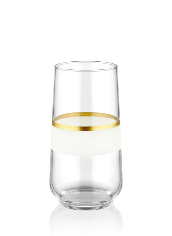 Rozi Snow Collection Highball Glasses (Set of 6)