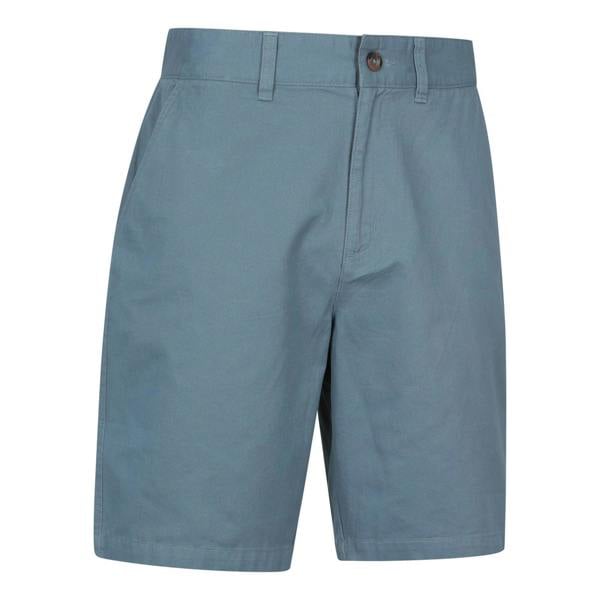 Mountain Warehouse Mens Organic Chino Shorts - Blue - 
