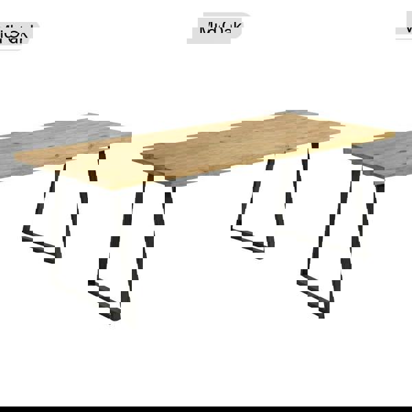 TRL Furniture Sleek & Slender Rustic Dining Table